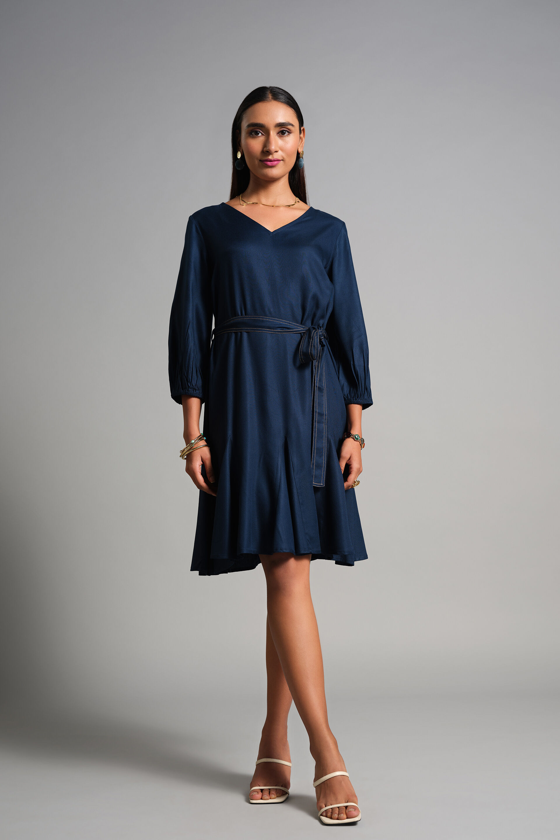 Deep Sea Dress, Navy, image 2
